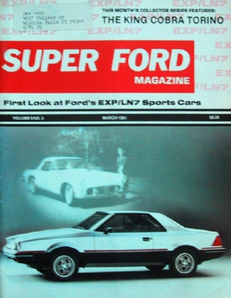SUPER FORD 1981 MAR - EXP, BOSSES, CLAN & GHIA FALCON